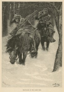 Travelling in the olden time by Howard Pyle